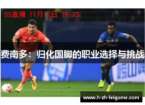 费南多：归化国脚的职业选择与挑战